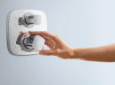 Смеситель для душа Hansgrohe Ecostat E 15708000 с термостатом Хром