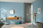 Смеситель для душа Hansgrohe Ecostat E 15708000 с термостатом Хром