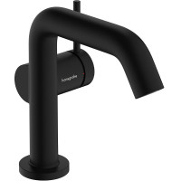 Смеситель для раковины Hansgrohe Tecturis S 73320670 черный матовый