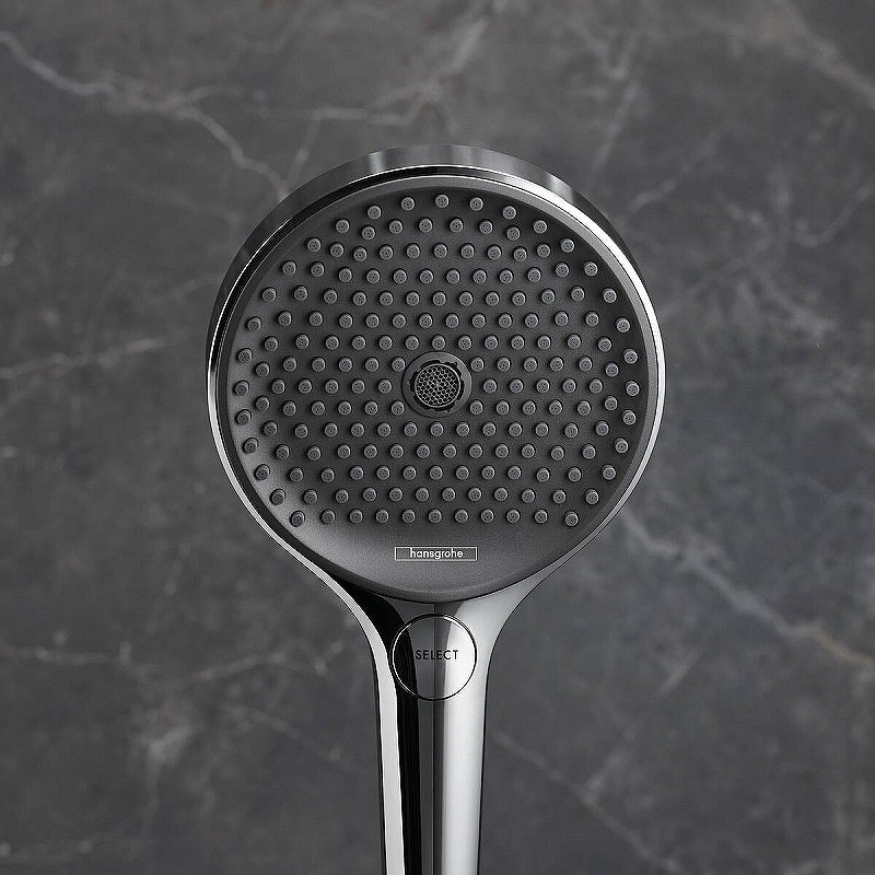 Ручной душ Hansgrohe Rainfinity 26864670 черный матовый