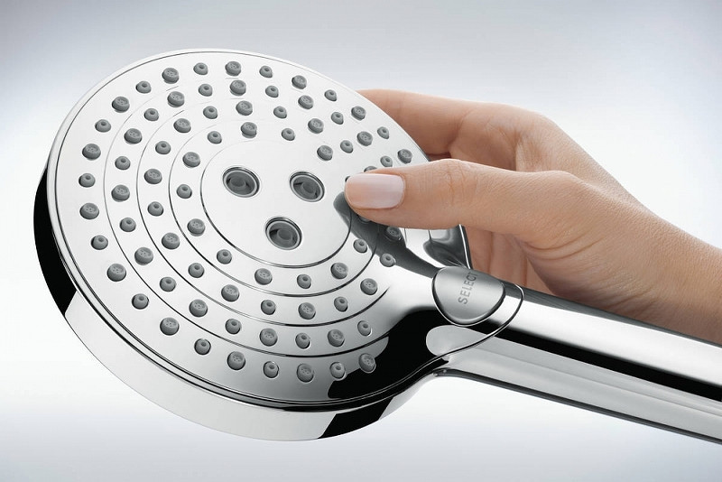 Душевая система Hansgrohe Raindance Select S 27633700 Белая матовая