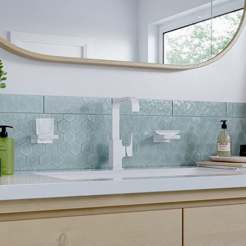 Смеситель для раковины Hansgrohe Metropol 230 32511700 белый матовый