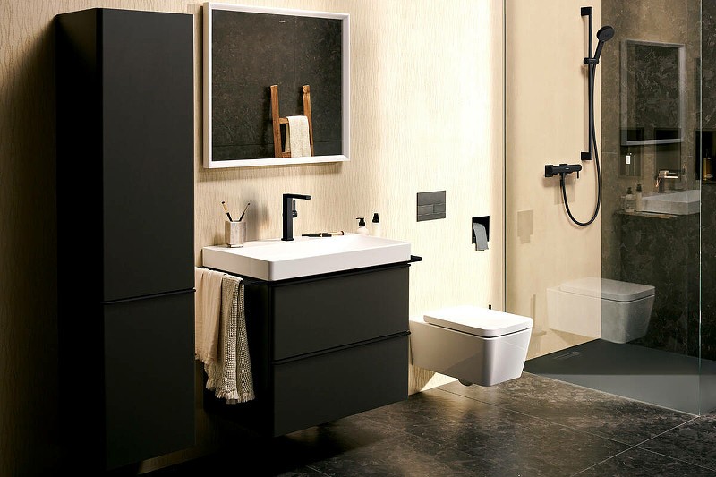 Смеситель для раковины Hansgrohe Tecturis E 73070700 белый матовый