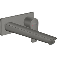 Смеситель для раковины Hansgrohe Talis E 71734340 Шлифованный черный хром