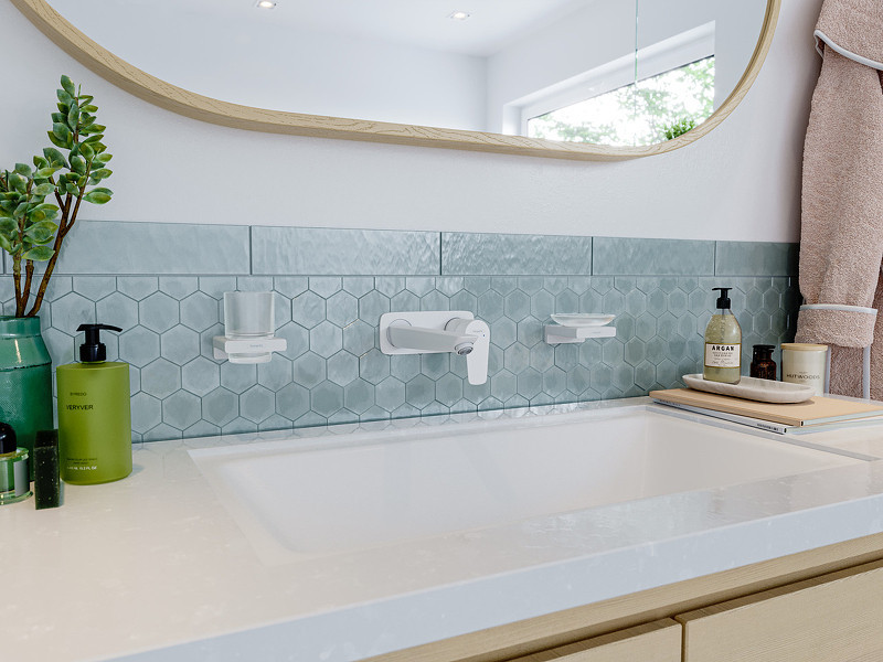 Смеситель для раковины Hansgrohe Talis E 71734340 Шлифованный черный хром