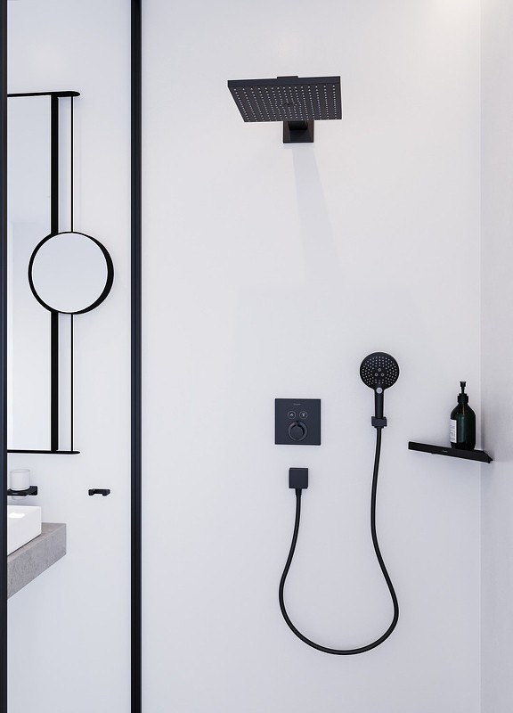 Ручной душ Hansgrohe Raindance Select S 26530670 черный матовый