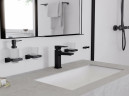 Смеситель для раковины Hansgrohe Metropol 32507670 черный матовый