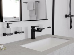 Смеситель для раковины Hansgrohe Metropol 32507670 черный матовый