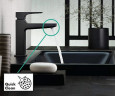 Смеситель для раковины Hansgrohe Metropol 32507670 черный матовый