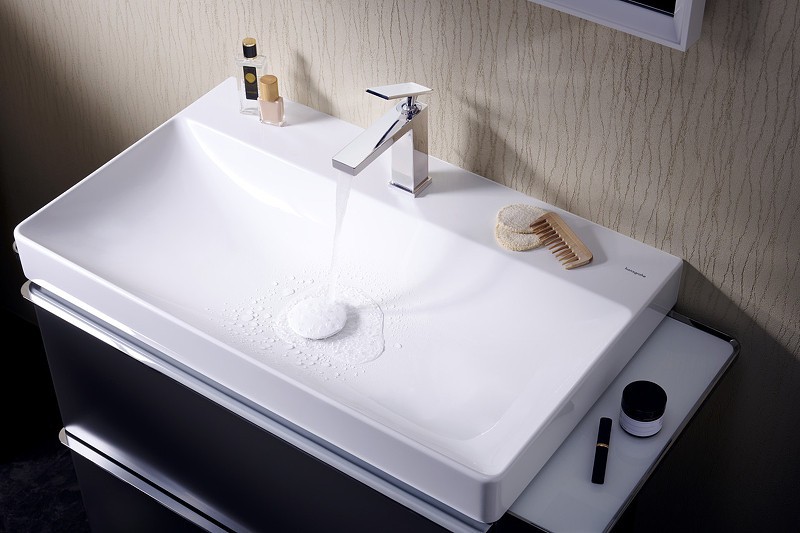 Смеситель для раковины Hansgrohe Tecturis E 73010000 Хром