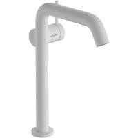Смеситель для раковины Hansgrohe Tecturis S 73370700 белый матовый