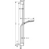 Душевой гарнитур Hansgrohe Pulsify Select Relaxation 24170000 Хром