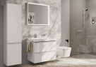 Смеситель для раковины Hansgrohe Tecturis E 73010700 белый матовый
