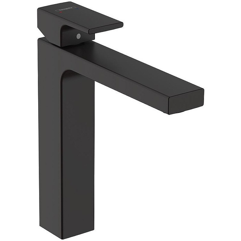 Смеситель для раковины Hansgrohe Vernis Shape 71562670 черный матовый