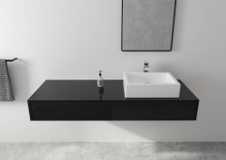 Смеситель для раковины Hansgrohe Vernis Shape 71562670 черный матовый