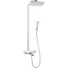 Душевая система Hansgrohe Raindance E 27113400 с термостатом Белая Хром