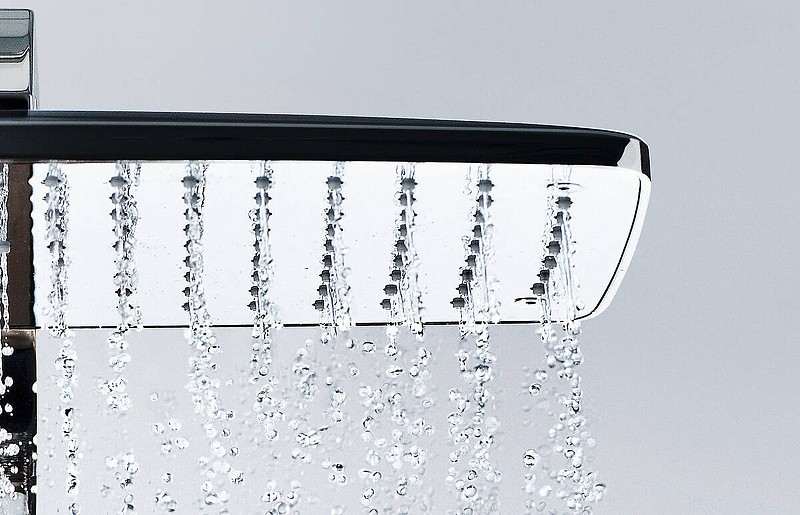 Душевая система Hansgrohe Raindance E 27113400 с термостатом Белая Хром