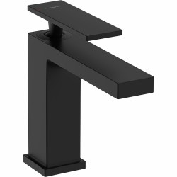 Смеситель для раковины Hansgrohe Tecturis E 73010670 черный матовый