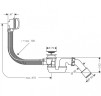 слив-перелив Hansgrohe Flexaplus 58143000 полуавтомат