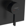 Смеситель для душа Hansgrohe Finoris 76615670 черный матовый