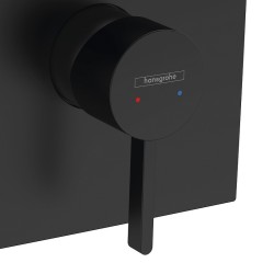 Смеситель для душа Hansgrohe Finoris 76615670 черный матовый