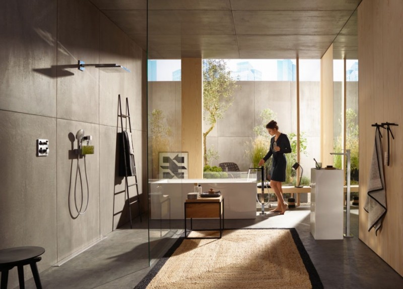 Верхний душ Hansgrohe Raindance E 30 26238140 Шлифованная бронза