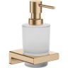 Дозатор для жидкого мыла Hansgrohe AddStoris 41745140 Шлифованная бронза