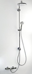 Душевая система Hansgrohe Croma Showerpipe Reno 27224000 без смесителя Хром