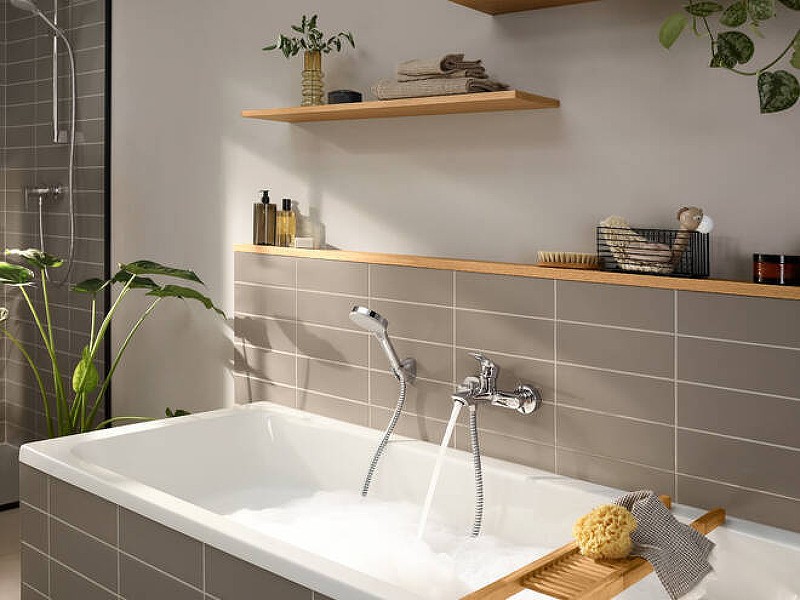 Смеситель для ванны Hansgrohe Rebris E 72450000 Хром