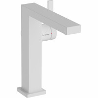 Смеситель для раковины Hansgrohe Tecturis E 73040700 белый матовый