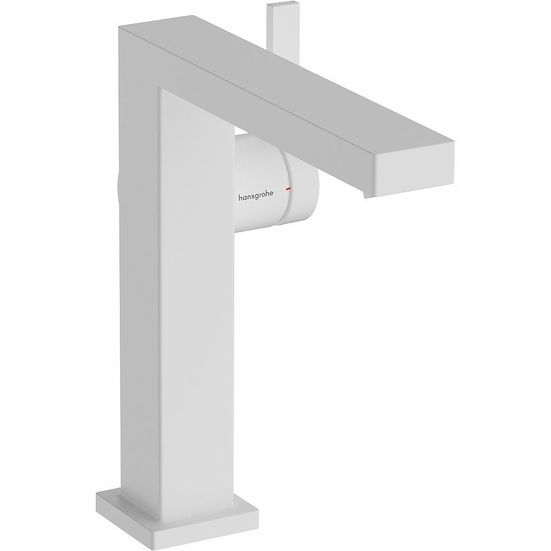Смеситель для раковины Hansgrohe Tecturis E 73040700 белый матовый