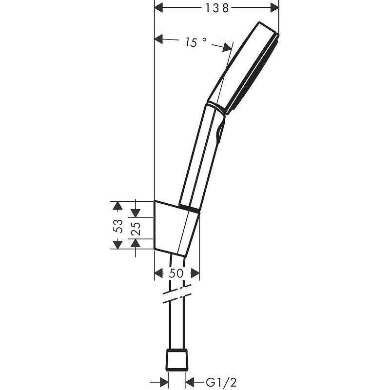 Душевой гарнитур Hansgrohe Pulsify Select Relaxation 24303000