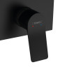 Смеситель для душа Hansgrohe Vivenis 75415670 черный матовый