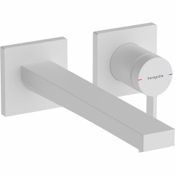 Смеситель для раковины Hansgrohe Tecturis E 73051700 белый матовый