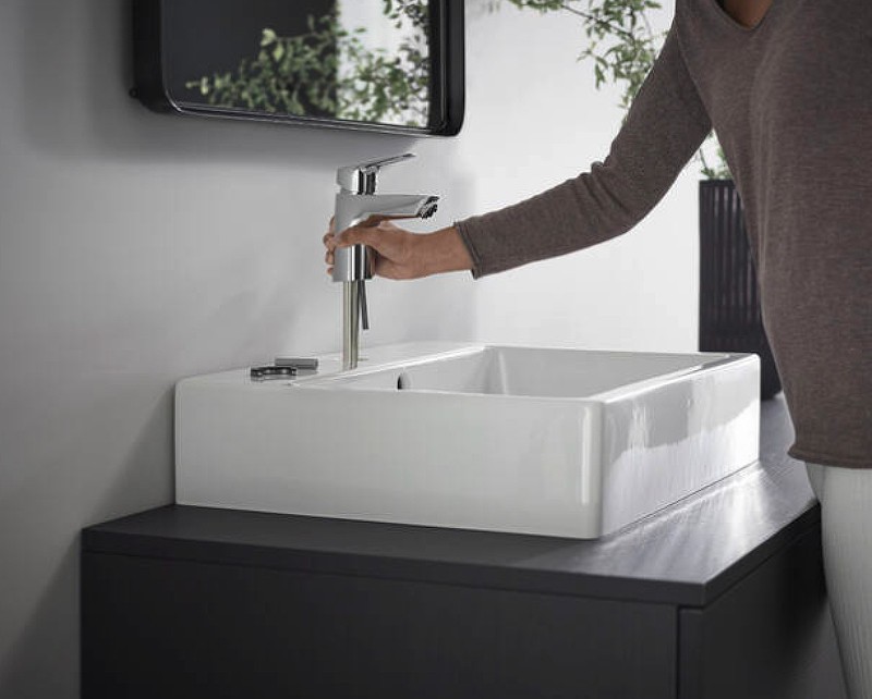Смеситель для раковины Hansgrohe Logis 71077000 Хром