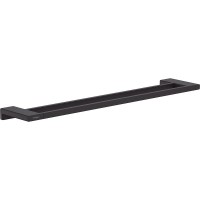 Полотенцедержатель Hansgrohe AddStoris 41743670 двойной черный матовый
