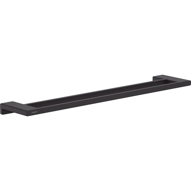 Полотенцедержатель Hansgrohe AddStoris 41743670 двойной черный матовый