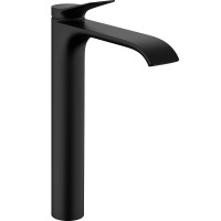 Смеситель для раковины Hansgrohe Vivenis 75040670 черный матовый