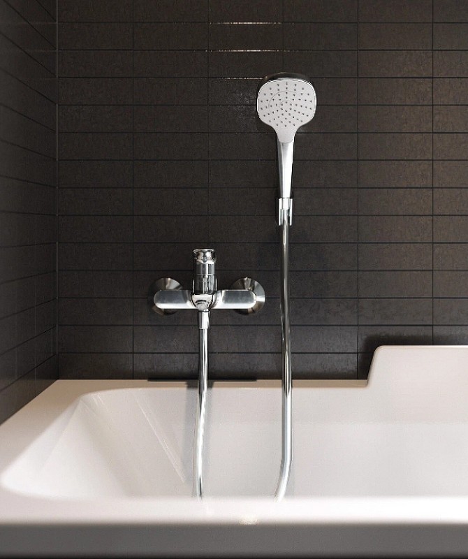 Смеситель для ванны Hansgrohe Talis E 71740000 Хром
