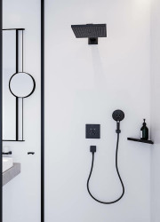 Косметическое зеркало Hansgrohe AddStoris 41791000 с увеличением Хром