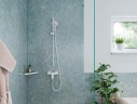 Душевая штанга Hansgrohe Unica S Puro 28631670 Черная матовая