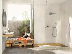 Смеситель для душа Hansgrohe ShowerTabletSelect 13184000 с термостатом Хром
