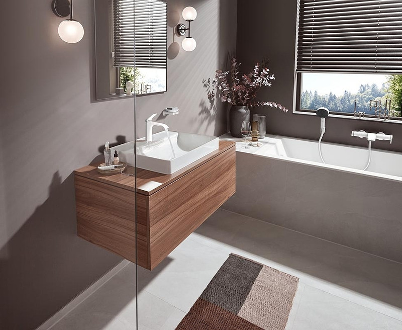 Ручной душ Hansgrohe Pulsify Select Activation 24100700 белый матовый
