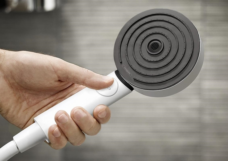 Ручной душ Hansgrohe Pulsify Select Activation 24100700 белый матовый