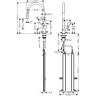 Смеситель для кухни Hansgrohe Talis M54 72803000 Хром