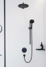 Смеситель для душа Hansgrohe ShowerSelect S 15743670 с термостатом черный матовый