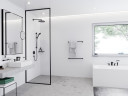 Смеситель для душа Hansgrohe ShowerSelect S 15743670 с термостатом черный матовый