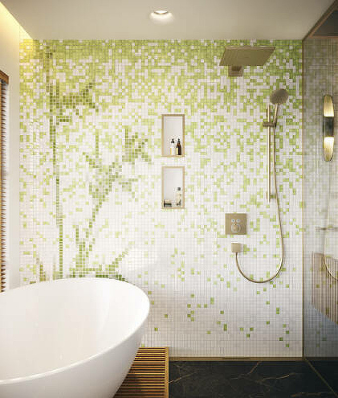 Смеситель для душа Hansgrohe ShowerSelect 15763140 с термостатом Шлифованная бронза