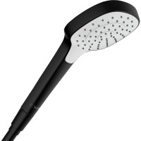 Ручной душ Hansgrohe Croma Select E EcoSmart 26815670 черный матовый