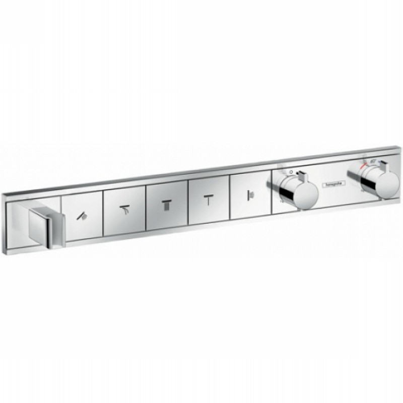 Смеситель для душа Hansgrohe RainSelect 15358000 с термостатом Хром